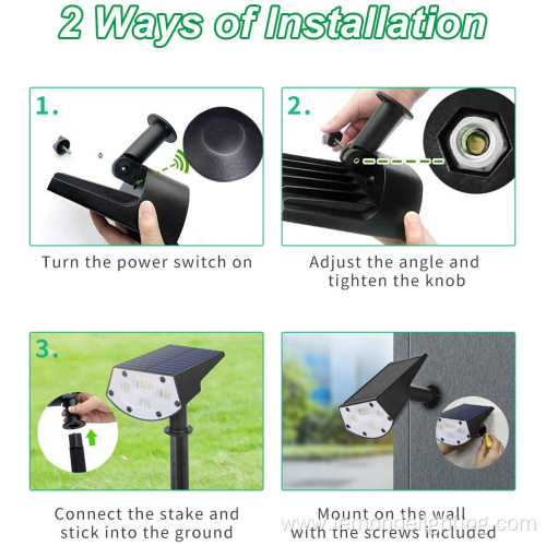 Waterproof Landscaping Lights Solar Spotlight